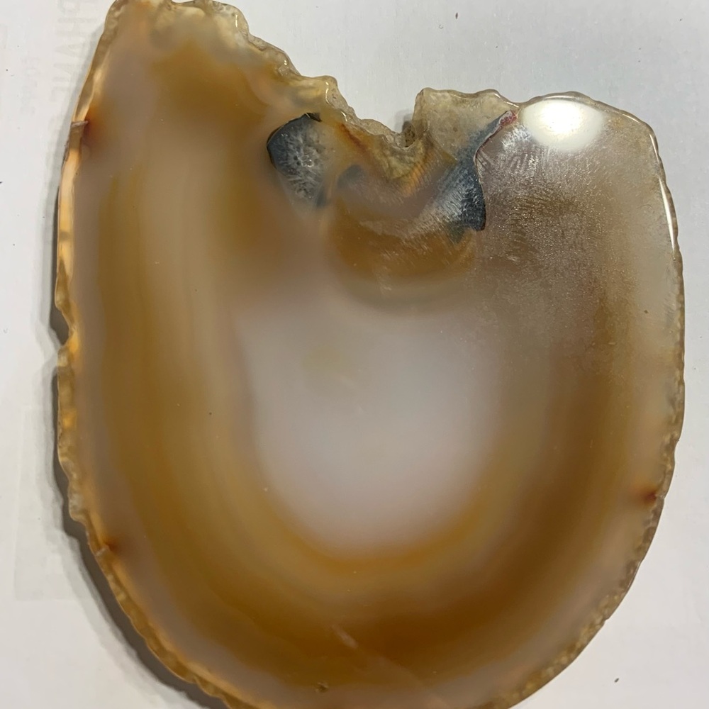 💎🔥 Agate stone slice - Picture 8 of 9